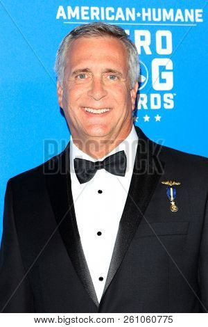 BEVERLY HILLS - SEP 29: Rear Admiral Thomas J Kearney at the 2018 American Humane Hero Dog Awards at The Beverly Hilton Hotel on September 29, 2018 in Beverly Hills, California