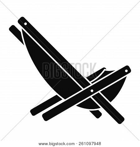 Hammock Chair Icon. Simple Illustration Of Hammock Chair Vector Icon For Web Design Isolated On Whit