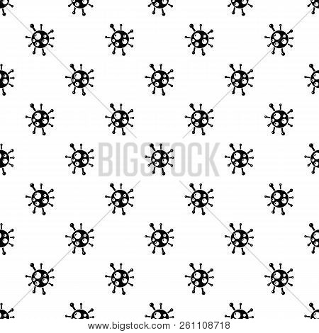 Chlamydia Virus Pattern Vector Seamless Repeating For Any Web Design