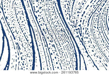 Grunge Texture. Distress Indigo Rough Trace. Eminent Background. Noise Dirty Grunge Texture. Gracefu