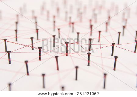 Linking Entities, Social Media, Communications Network, The Connection Between The Two Networks. Net