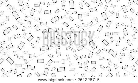 Texture, Seamless Pattern Of Modern Trendy Beautiful Glossy Expensive Smart Realistic Isometric Surr