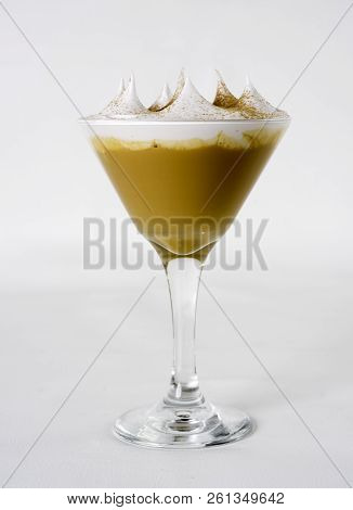 A Dessert Of Peruvian Gastronomy Postre Tradicional Peruano Llamado Suspiro A La Lime A. Sweet.