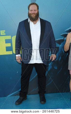 LOS ANGELES - AUG 06:  Olafur Darri Olafsson arrives to the 