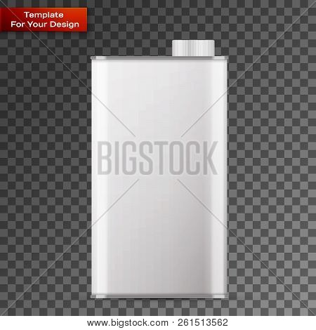 Olive Oil Can With Blank Space For General Purpose