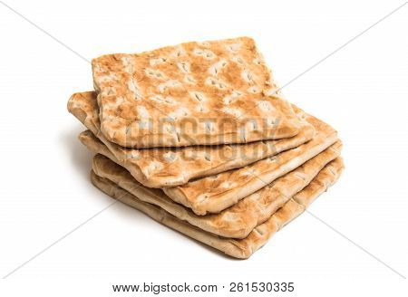 Grilled Sandwich Brot Isolated On White Background