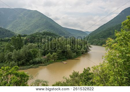 Ovcar-kablar Gorge Panorama, West Morava River, Serbia