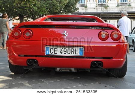 Ancona , Italy - Set 23 - 2018 : Ferrari 355 Gts Old Car