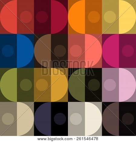 Trendy Color Seamless Pattern By Plain Color Patchesspring And Summer 2019