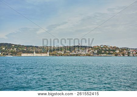 Bosphorus With A Old Town On A Background, Istambul