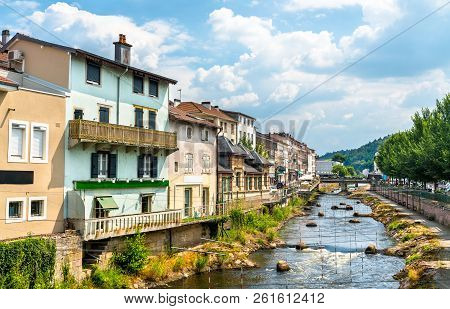 The Moselle River In Epinal, The Vosges Department Of France