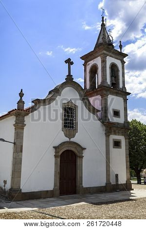 Facade Of The Parish Church, Or Church Of St Louis, Built In Baroque Style In Early 17th Century, In