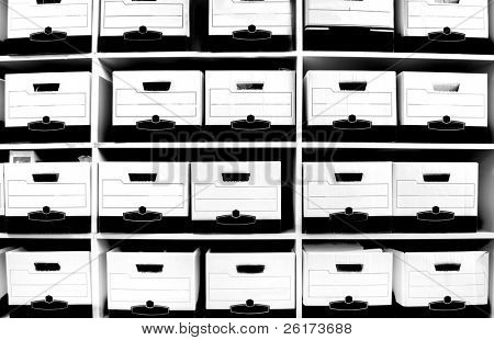 Office のファイルとボックス棚します。