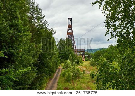 Puit Simon Old Coal Mine Disused Forbach Lorraine France