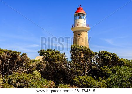 Cape Du Couedic Lighthouse Station In Flinders Chase National Park, Australia, Kangaroo Island