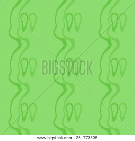 Seamless Pattern Background Of Multicolored Lines With Scribbler.