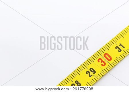 Blur Yellow Tape Measure