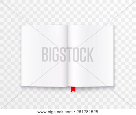 Book With Text Vector Open Paper Book Text Vector & Photo (Free Trial) | Bigstock