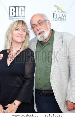 AVALON - SEP 28:  Maria Wilson, Aaron Schwartz at the Catalina Film Festival - Friday Red Carpet at the Casino on September 28, 2018 in Avalon, CA
