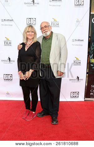 AVALON - SEP 28:  Maria Wilson, Aaron Schwartz at the Catalina Film Festival - Friday Red Carpet at the Casino on September 28, 2018 in Avalon, CA