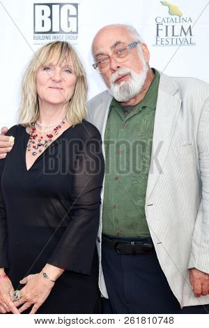 AVALON - SEP 28:  Maria Wilson, Aaron Schwartz at the Catalina Film Festival - Friday Red Carpet at the Casino on September 28, 2018 in Avalon, CA