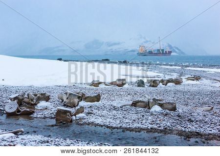 Beautiful Landscape And Scenery In Antarctica