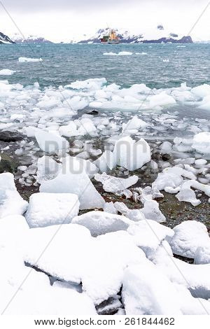 Beautiful Landscape And Scenery In Antarctica