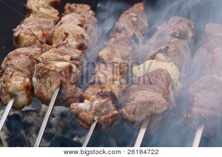 pieczenia snish kebab na szaszłyki