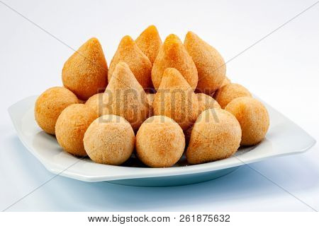 Brasilian snack coxinha