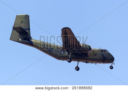 Avalon, Australia - February 25, 2013: Former Royal Australian Air Force (raaf) De Havilland Canada 