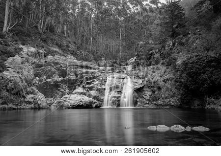 Mougas Natural Pool In Black And White