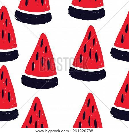 Vegetable Seamless Pattern. Hand Drawn Vegetables. Textile Design