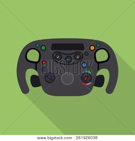 Vector Design Of Car And Rally Logo. Set Of Car And Race Stock Symbol For Web.