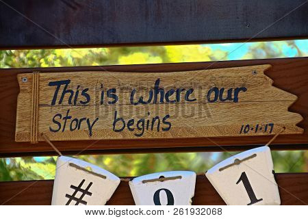 Las Vegas,nv/usa - Sep 17,2018 : The Community Healing Garden To Remember Victims Killed In The Las 