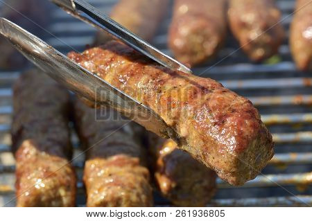 Romanian Culinary Specialty - Traditional Food Meat Balls 