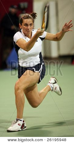 Roberta Vinci spielen bei den Qatar Open in Doha, 2006.