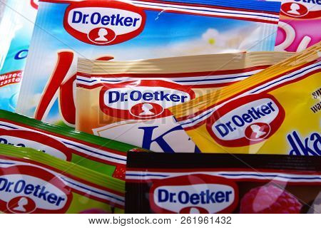 Packages Of Dr. Oetker Products