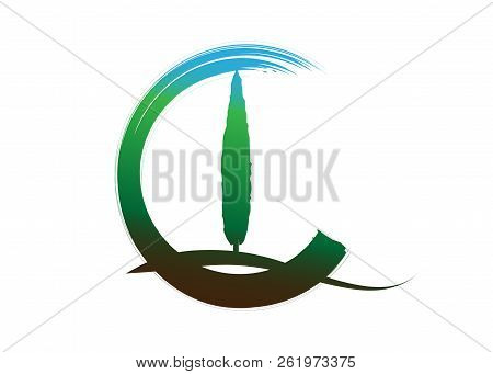 Cypress Icon. Simple Illustration Of Cypress Vector Icon For Web. Italian Silhouette Cypress Trees T