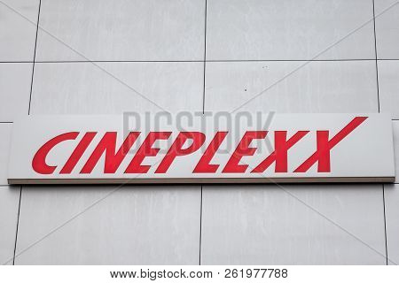 Belgrade, Serbia - October 2, 2018: Cinexplexx Logo On Their Main Cinema For Serbia. Cinexplexx Is A