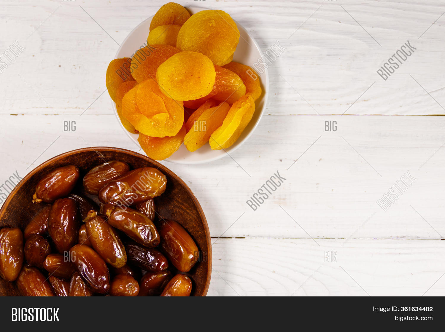 Dried Apricots Dates Image & Photo (Free Trial) Bigstock