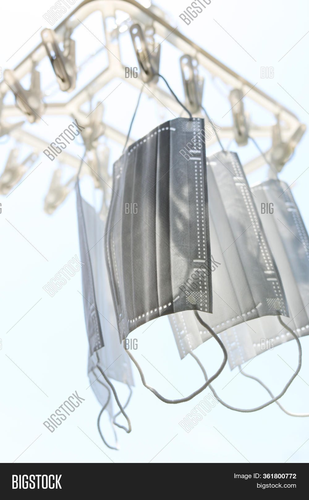 Hanging Surgical Masks Image & Photo (Free Trial) Bigstock