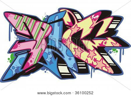 Graffiti - świnia