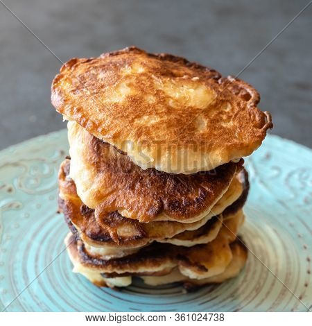Racuchy - Polish Yeast Pancakes With Fruits