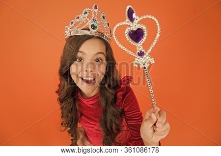 Pronounce Spell. Fantasy And Creativity. Develop Imagination. Magic Trick. Magic Stick Concept. Cute