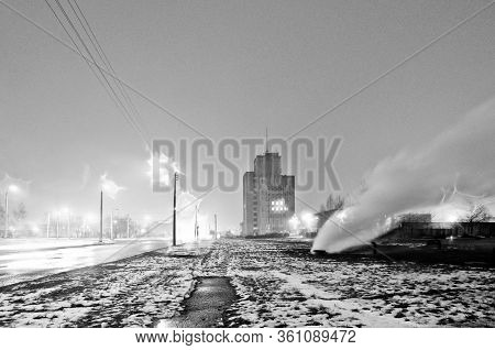 Toxic Steam Near The Street