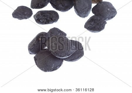 izole kömür, karbon nuggets