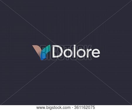 Abstract Bird Logo Design Modern Colorful Style Illustration. Dove, Falcon, Phonix, Freedom Vector I