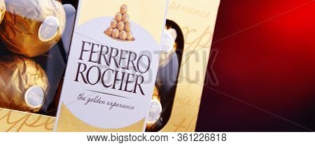 Box Of Ferrero Rocher Chocolate Sweets