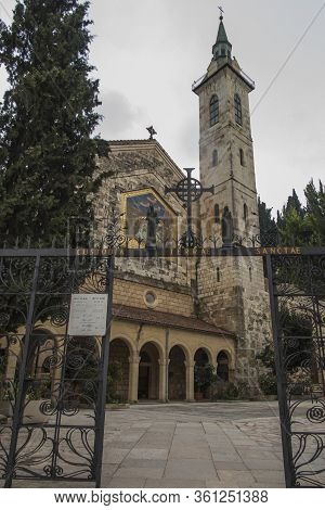 Church Of The Visitation Where The Virgin Mary Visited Her Cousin Elisabeth And Zacharias And Where 