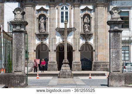 Convent Of Santo Antonio Dos Capuchos In Guimaraes, Portugal